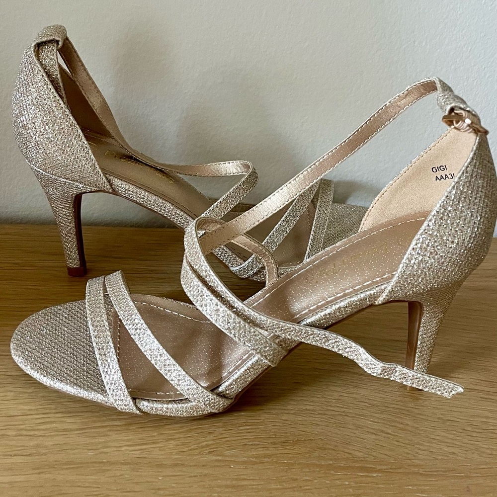 Party Heels, Size 7, New. Comfortable